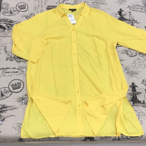 Alfani Roll-Tab Tunic Shirt - Picture 3 of 5